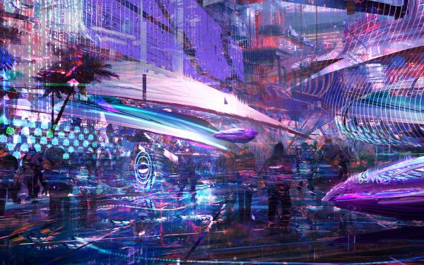 Изображение №5 3400x1500 из коллекции «Киберпанк (Cyberpunk)»