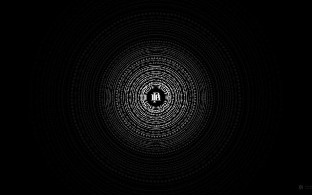 Изображение №19 2560x1440 «Белые круги на черном фоне» из коллекции «Чёрный минимализм»