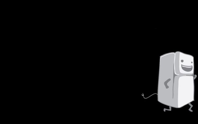 Изображение №21 1920x1080 «Прикольный холодильник на черном фоне» из коллекции «Чёрный минимализм»