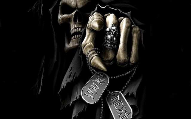 Изображение №9 1280x1024 «Ты следующий!» из коллекции «Череп»