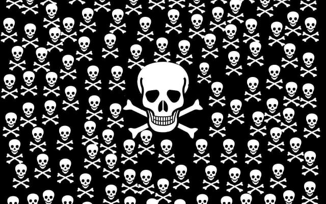 Изображение №10 1280x960 «Маленькие белые черепа на черном фоне» из коллекции «Череп»