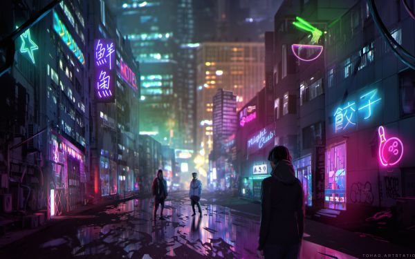 Изображение №18 3840x2400 из коллекции «Киберпанк (Cyberpunk)»