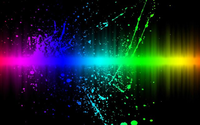 Изображение №18 1920x1080 «Разноцветная линия на черном фоне» из коллекции «Цветная абстракция»