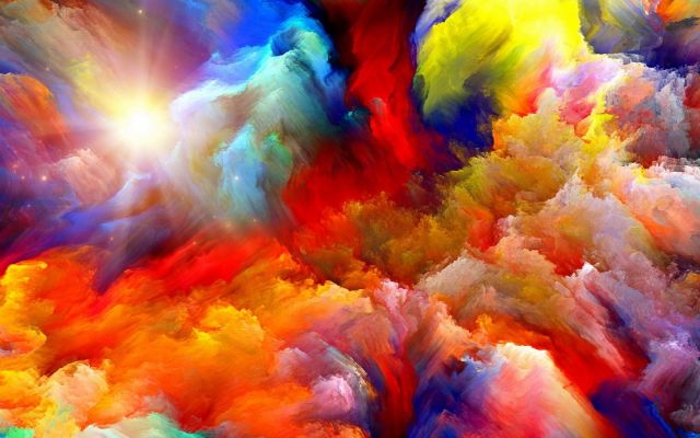 Изображение №20 1440x1280 «Разноцветная абстракция красками» из коллекции «Цветная абстракция»