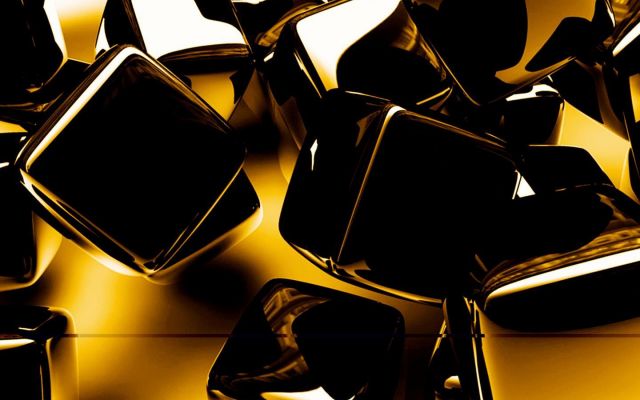 Изображение №22 1440x1280 «Черные и золотые кубы» из коллекции «Золотые»