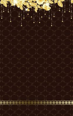 Изображение №43 736x1223 «Винтажный фон с золотыми цветами» из коллекции «Золотые»