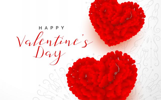 Изображение №17 4001x4000 «Красные сердца из валентинок на белом фоне» из коллекции «Валентинов день»