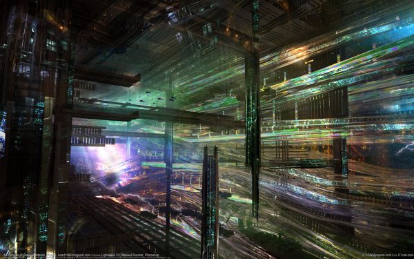 Изображение №48 1920x1200 «Киберпространство, абстракция» из коллекции «Киберпанк (Cyberpunk)»