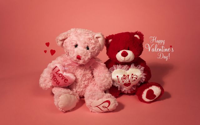 Изображение №24 2560x1440 «Плюшевые медведи, День святого Валентина» из коллекции «Валентинов день»