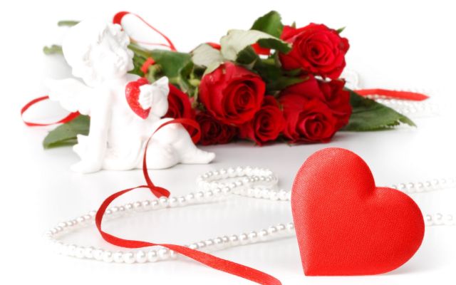 Изображение №29 2560x1600 «Сердце, букет роз, День святого Валентина» из коллекции «Валентинов день»
