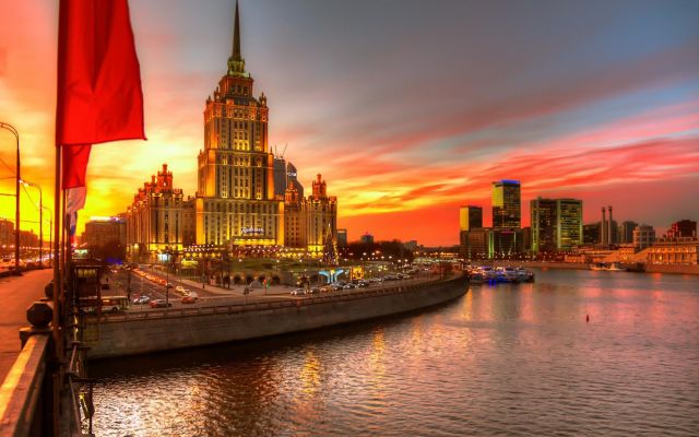 Изображение №48 1920x1080 «Москва, река, вечер, закат» из коллекции «Москва»