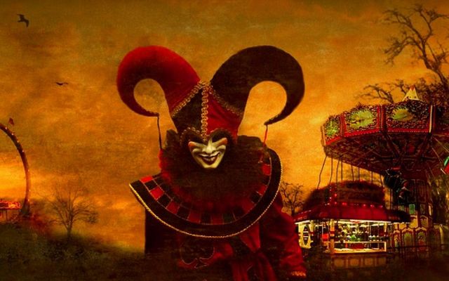 Изображение №5 1600x1200 «Клоун, парк развлечений, арт» из коллекции «Страшные клоуны»