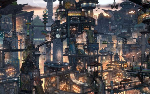 Изображение №2 3840x2160 «Токио, цифровой арт, 4k» из коллекции «Киберпанк (Cyberpunk)»