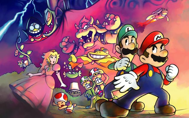 Изображение №31 3840x2900 «Марио и Луиджи: Суперстар Сага» из коллекции «Марио»